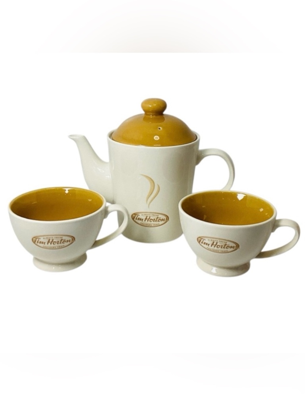 💚 Tim Hortons Teapot and Tea Cup Set